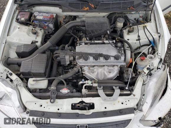 2000 Honda Civic DX z VIN 2HGEJ6440YH100482, wystawiony jako Copart lot #58164305 z przebiegiem 57 818 mil mil oraz Szkoda całkowita • Salvage title. Historia ofert i sprzedaży dostępna na DreamBid. Obrazek 11.