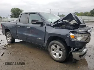 2020 Ram 1500 Big Horn with VIN 1C6RRFBG2LN315181, listed as a Copart auction lot 70303954 with 65,635 mi miles and Salvage Title. Bid and sale history available at carsss.com. Image 4.