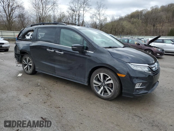 2019 Honda Odyssey Elite с VIN 5FNRL6H93KB002995, выставлен на аукционе Copart как лот 53271475 с пробегом 87 593 миль миль и Списание • Salvage title. История ставок и продаж доступна на DreamBid. Изображение 4.