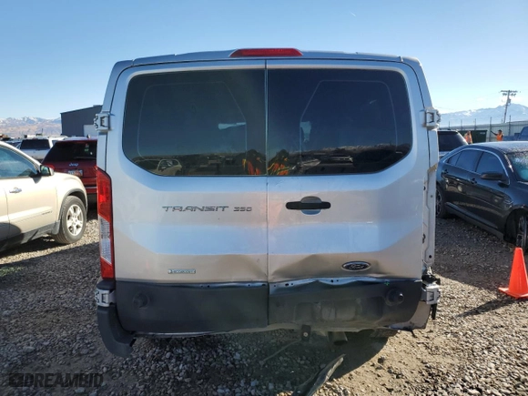 2017 Ford Transit Wagon XL with VIN 1FBZX2ZG3HKA36638, listed as a Copart auction lot 78204914 with 105,715 mi miles and Salvage Title. Bid and sale history available at carsss.com. Image 6.