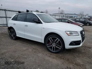 2017 Audi SQ5 Premium Plus with VIN WA1CCBFP0HA041457, listed as a Copart auction lot 74063853 with 102,882 mi miles. Bid and sale history available at carsss.com. Image 4.