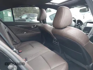 2017 Infiniti Q50 3.0t Premium with VIN JN1EV7AR6HM838604, listed as a IAAI auction lot 41515766 with 60,611 mi miles. Bid and sale history available at carsss.com. Image 8.