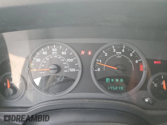 2008 Jeep Compass Sport with VIN 1J8FT47018D780764, listed as a Copart auction lot 44341525 with 175,279 mi miles and Salvage Title. Bid and sale history available at carsss.com. Image 9.