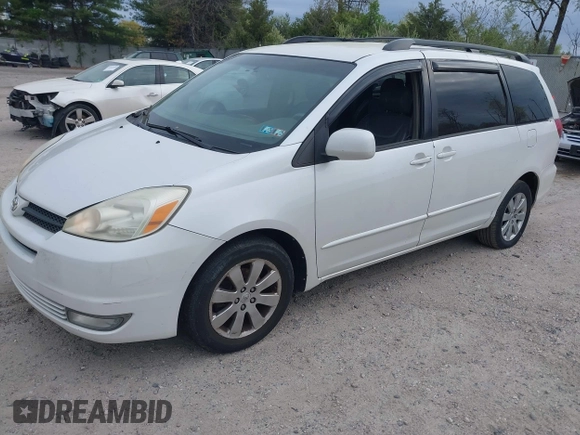2005 Toyota Sienna XLE with VIN 5TDBA22C35S034074, listed as a IAAI auction lot 42087561 with 108,608 mi miles. Bid and sale history available at carsss.com. Image 2.