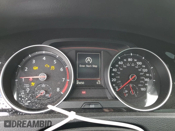 2018 Volkswagen Golf GTI S with VIN 3VW447AUXJM293529, listed as a Copart auction lot 49480873 with 85,650 mi miles. Bid and sale history available at carsss.com. Image 9.