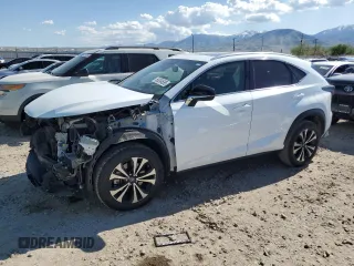 2020 Lexus NX 300 F Sport z VIN JTJSARDZ2L5013615, wystawiony jako Copart lot #56094695 z przebiegiem 65 368 mil mil oraz Szkoda całkowita • Salvage title. Historia ofert i sprzedaży dostępna na DreamBid. Obrazek 1.