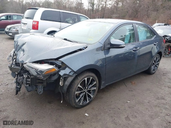 2019 Toyota Corolla L with VIN 2T1BURHE0KC170868, listed as a IAAI auction lot 41677394 with 32,710 mi miles. Bid and sale history available at carsss.com. Image 2.