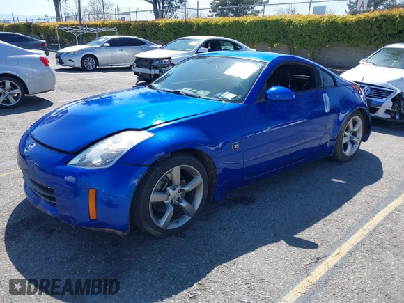 2007 Nissan 350Z Touring with VIN JN1BZ34E67M550105, listed as a IAAI auction lot 41829744 with 97,807 mi miles. Bid and sale history available at carsss.com. Image 21.