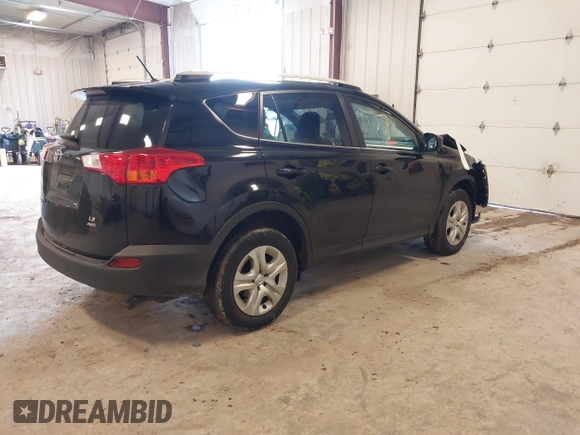 2014 Toyota RAV4 LE with VIN 2T3BFREV0EW132534, listed as a IAAI auction lot 41744336 with 117,832 mi miles and . Bid and sale history available at DreamBid. Image 4.