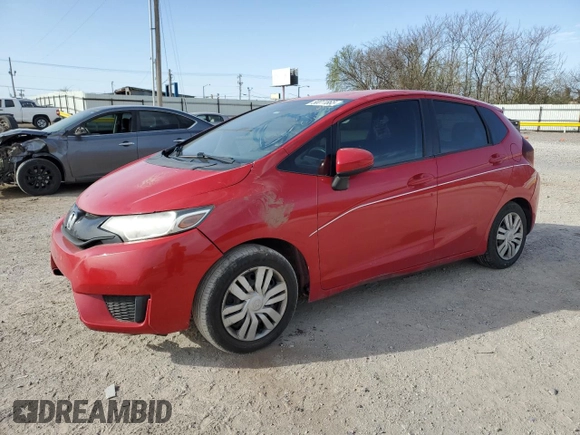 2016 Honda Fit LX with VIN JHMGK5H56GX016791, listed as a Copart auction lot 50011865 with 0 mi miles and Salvage Title. Bid and sale history available at carsss.com. Image 1.