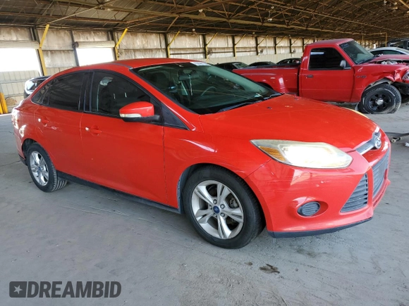 2013 Ford Focus SE with VIN 1FADP3F20DL267933, listed as a Copart auction lot 62896135 with 111,638 mi miles and Clean title. Bid and sale history available at DreamBid. Image 4.