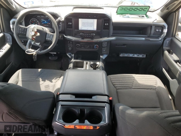 2023 Ford F-150 XL with VIN 1FTFW1E51PKF30933, listed as a Copart auction lot 53256355 with 26,267 mi miles and Salvage Title. Bid and sale history available at carsss.com. Image 8.