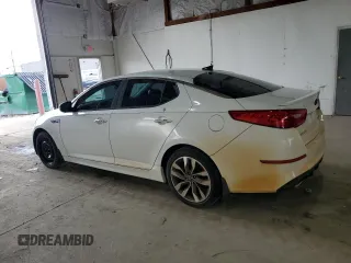2015 Kia Optima SXL Turbo z VIN 5XXGR4A64FG366713, wystawiony jako Copart lot #56562135 z przebiegiem 111 985 mil mil oraz Czysty tytuł • Clean title. Historia ofert i sprzedaży dostępna na DreamBid. Obrazek 2.