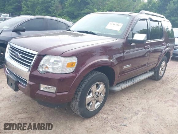 2006 Ford Explorer Limited с VIN 1FMEU75846UA00601, выставлен на аукционе IAAI как лот 42567337 с пробегом 187 780 миль миль и . История ставок и продаж доступна на DreamBid. Изображение 2.