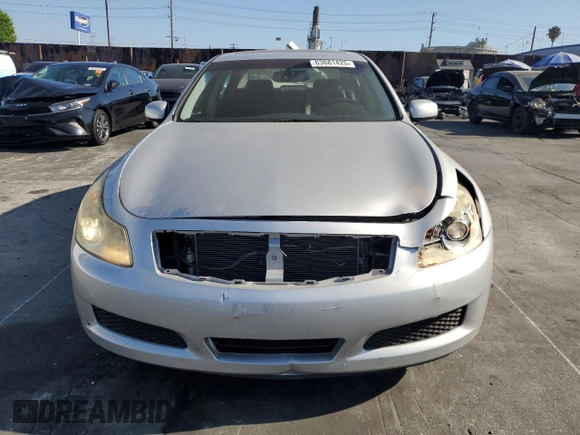 2008 Infiniti G35 Journey with VIN JNKBV61EX8M206811, listed as a Copart auction lot 63681425 with 140,215 mi miles and Salvage title. Bid and sale history available at DreamBid. Image 5.