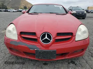 2007 Mercedes-Benz SLK 280 with VIN WDBWK54F17F147708, listed as a Copart auction lot 55885305 with 164,934 mi miles and Clean Title. Bid and sale history available at DreamBid. Image 5.