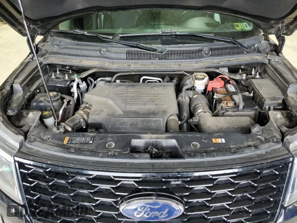 2018 Ford Explorer Sport with VIN 1FM5K8GT2JGC39584, listed as a Copart auction lot 58069825 with 113,836 mi miles and Salvage title. Bid and sale history available at DreamBid. Image 12.
