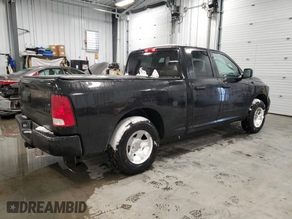 2018 Ram 1500 Express with VIN 1C6RR7FG1JS288912, listed as a Copart auction lot 44841015 with 140,210 mi miles and Salvage Title. Bid and sale history available at carsss.com. Image 3.