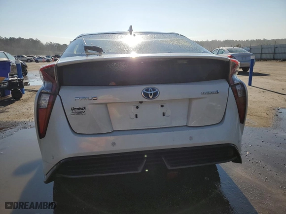 2017 Toyota Prius Two with VIN JTDKARFU7H3049016, listed as a Copart auction lot 46653295 with 61,106 mi miles and Salvage Title. Bid and sale history available at carsss.com. Image 6.