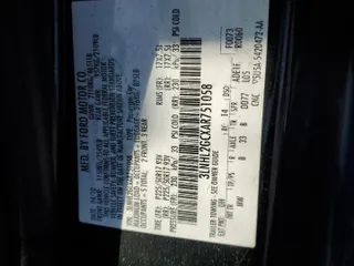 2010 Lincoln MKZ z VIN 3LNHL2GCXAR751058, wystawiony jako Copart lot #58390005 z przebiegiem 61 452 mil mil oraz Szkoda całkowita • Salvage title. Historia ofert i sprzedaży dostępna na DreamBid. Obrazek 12.