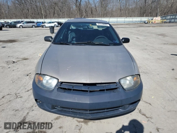 2005 Chevrolet Cavalier with VIN 1G1JC52F157161975, listed as a Copart auction lot 47518605 with 162,835 mi miles and Salvage title. Bid and sale history available at DreamBid. Image 5.
