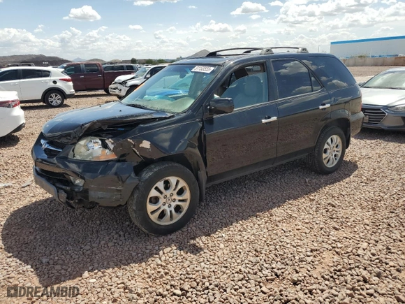 2003 Acura MDX Touring Pkg RES w/Navigation System with VIN 2HNYD18903H534870, listed as a Copart auction lot 51153555 with 259,424 mi miles and Salvage Title. Bid and sale history available at carsss.com. Image 1.