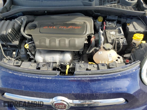 2016 FIAT 500X Easy with VIN ZFBCFXBT0GP335215, listed as a Copart auction lot 51522105 with 73,293 mi miles and Salvage title. Bid and sale history available at DreamBid. Image 12.