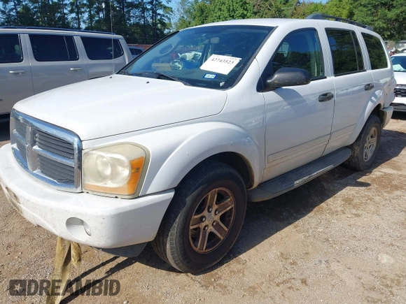 2005 Dodge Durango SLT z VIN 1D4HB48N65F500675, wystawiony jako IAAI lot #42743523 z przebiegiem 301 938 mil mil oraz . Historia ofert i sprzedaży dostępna na DreamBid. Obrazek 2.
