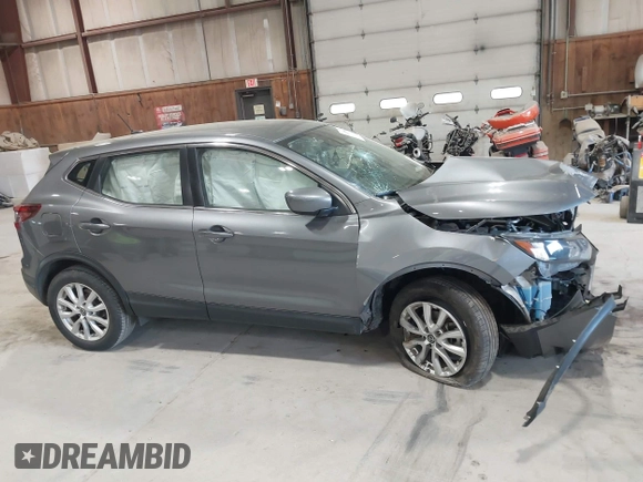 2021 Nissan Rogue S with VIN JN1BJ1AW7MW423744, listed as a IAAI auction lot 42122665 with 48,262 mi miles and . Bid and sale history available at DreamBid. Image 13.