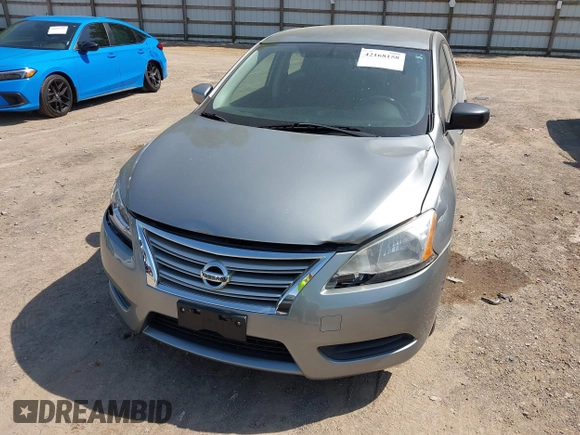 2014 Nissan Sentra S with VIN 3N1AB7APXEY224010, listed as a IAAI auction lot 42168158 with 106,936 mi miles and . Bid and sale history available at DreamBid. Image 6.