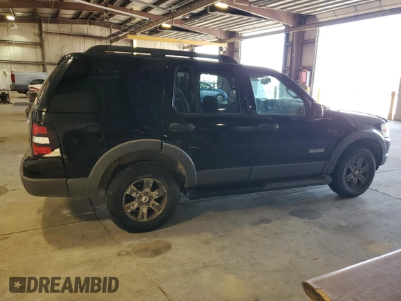 2006 Ford Explorer XLT with VIN 1FMEU73E76UB17324, listed as a Copart auction lot 51211425 with 134,251 mi miles and Salvage Title. Bid and sale history available at carsss.com. Image 3.