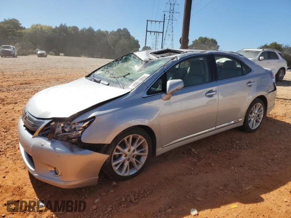 2010 Lexus HS with VIN JTHBB1BA5A2031439, listed as a Copart auction lot 76061964 with 133,643 mi miles and Salvage Title. Bid and sale history available at carsss.com. Image 1.