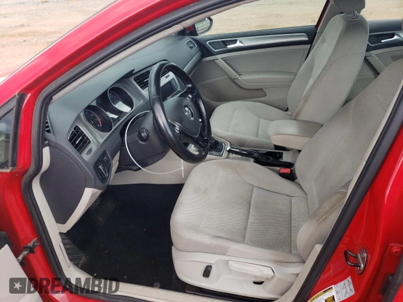 2017 Volkswagen Golf SportWagen S with VIN 3VWC17AU6HM506264, listed as a Copart auction lot 68560744 with Not Provided miles and Clean Title. Bid and sale history available at carsss.com. Image 7.