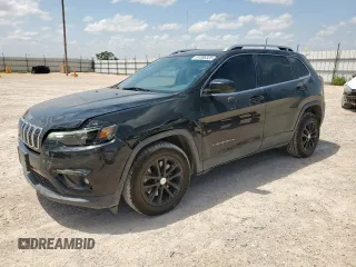 2019 Jeep Cherokee Latitude z VIN 1C4PJLCB3KD297822, wystawiony jako Copart lot #61386325 z przebiegiem 55 660 mil mil oraz Szkoda całkowita • Salvage title. Historia ofert i sprzedaży dostępna na DreamBid. Obrazek 1.