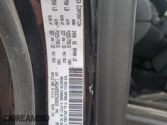 2003 Jeep Grand Cherokee Laredo z VIN 1J4GW48S53C568929, wystawiony jako Copart lot #57604245 z przebiegiem 216 103 mil mil oraz Czysty tytuł • Clean title. Historia ofert i sprzedaży dostępna na DreamBid. Obrazek 13.