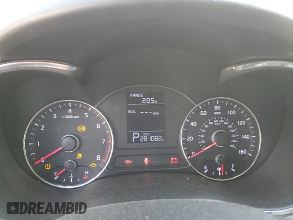 2015 Kia Forte LX with VIN KNAFK4A63F5366672, listed as a Copart auction lot 55725705 with 281,082 mi miles and Clean Title. Bid and sale history available at DreamBid. Image 9.