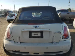 2008 MINI Convertible S with VIN WMWRH33598TU81236, listed as a Copart auction lot 42332895 with 140,607 mi miles and Salvage title. Bid and sale history available at DreamBid. Image 6.
