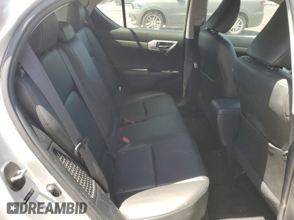 2012 Lexus CT 200h with VIN JTHKD5BH3C2093939, listed as a Copart auction lot 58173095 with 122,990 mi miles and Salvage title. Bid and sale history available at DreamBid. Image 10.