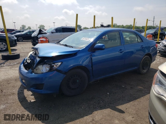 2010 Toyota Corolla with VIN 1NXBU4EE9AZ212426, listed as a Copart auction lot 58755625 with Not provided miles and Clean title. Bid and sale history available at DreamBid. Image 1.