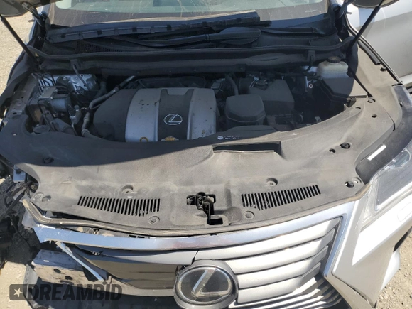 2017 Lexus RX 350 z VIN 2T2BZMCA3HC057798, wystawiony jako Copart lot #58393185 z przebiegiem 84 103 mil mil oraz Szkoda całkowita • Salvage title. Historia ofert i sprzedaży dostępna na DreamBid. Obrazek 12.
