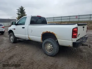 2007 Dodge Ram 2500 ST with VIN 3D7KS26D87G778311, listed as a Copart auction lot 52297855 with 65,598 mi miles and Clean Title. Bid and sale history available at carsss.com. Image 2.