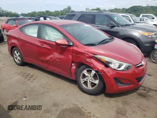 2014 Hyundai Elantra SE z VIN KMHDH4AE6EU196016, wystawiony jako Copart lot #58425485 z przebiegiem 194 100 mil mil oraz Szkoda całkowita • Salvage title. Historia ofert i sprzedaży dostępna na DreamBid. Obrazek 4.