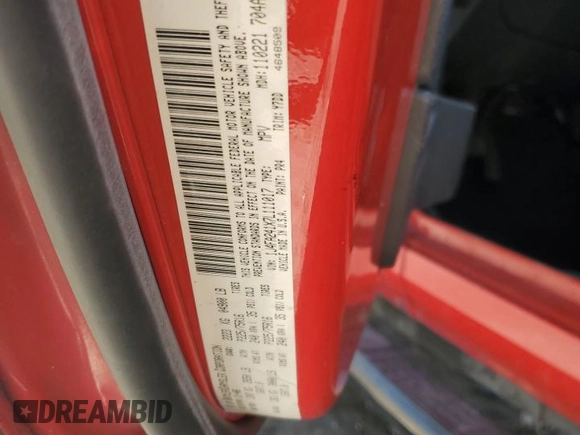 2007 Jeep Wrangler X with VIN 1J4FA241X7L111017, listed as a Copart auction lot 58871815 with 118,566 mi miles and Salvage title. Bid and sale history available at DreamBid. Image 13.