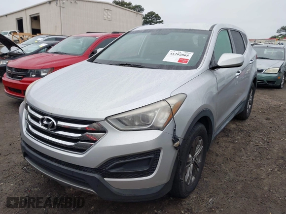 2014 Hyundai Santa Fe Sport with VIN 5XYZT3LB9EG135184, listed as a IAAI auction lot 41202065 with 189,394 mi miles. Bid and sale history available at carsss.com. Image 2.