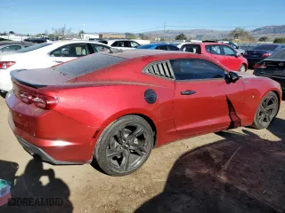 2019 Chevrolet Camaro 1LT with VIN 1G1FB1RX6K0144867, listed as a Copart auction lot 89194845 with 37,019 mi miles and Salvage Title. Bid and sale history available at carsss.com. Image 3.