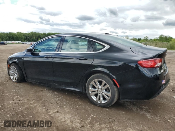 2015 Chrysler 200 Limited z VIN 1C3CCCAB9FN564042, wystawiony jako Copart lot #58078795 z przebiegiem 197 384 mil mil oraz Szkoda całkowita • Salvage title. Historia ofert i sprzedaży dostępna na DreamBid. Obrazek 2.