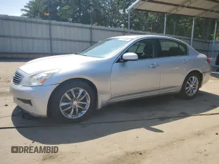 2008 Infiniti G35 with VIN JNKBV61E58M217389, listed as a Copart auction lot 61494884 with 121,505 mi miles and Salvage Title. Bid and sale history available at DreamBid. Image 1.