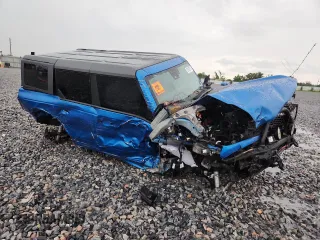 2021 Ford Bronco z VIN 1FMEE5DPXMLB01431, wystawiony jako Copart lot #59192915 z przebiegiem Nie podano mil oraz Nie do naprawy • Non repairable. Historia ofert i sprzedaży dostępna na DreamBid. Obrazek 4.
