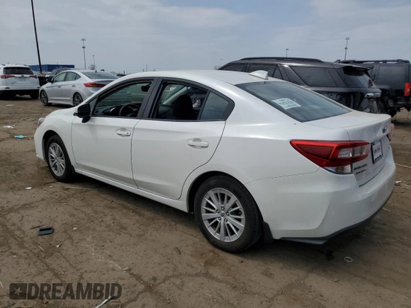2017 Subaru Impreza Premium with VIN 4S3GKAB62H3612677, listed as a Copart auction lot 53604665 with 127,734 mi miles and Salvage title. Bid and sale history available at DreamBid. Image 2.
