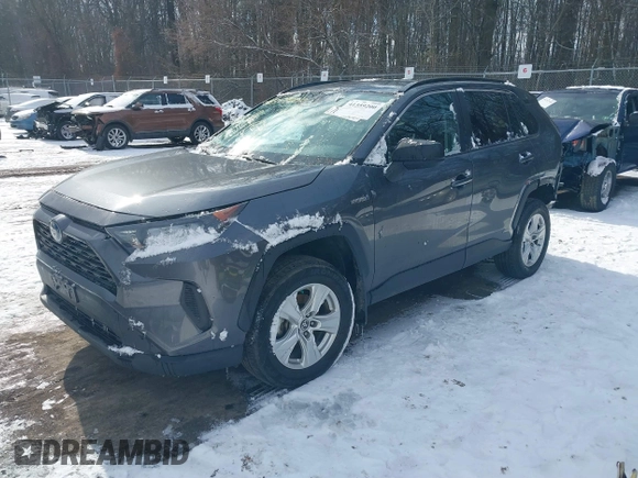 2021 Toyota RAV4 Hybrid LE with VIN 4T3LWRFV1MU025476, listed as a IAAI auction lot 41359200 with 70,468 mi miles and . Bid and sale history available at DreamBid. Image 17.
